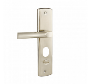 Ручка для металлических дверей Forte MD-1000R матовый никель 24-1459 фото