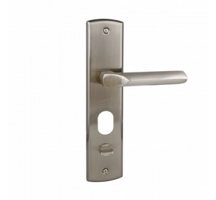 Ручка для металлических дверей Forte MD-1000L матовый никель 24-1458 фото